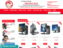 Tablet Screenshot of hoanggiacomputer.com.vn